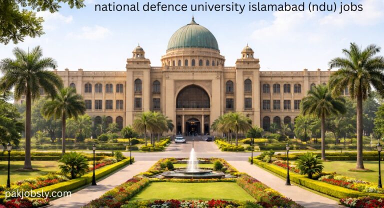 National defence University Jobs 2026